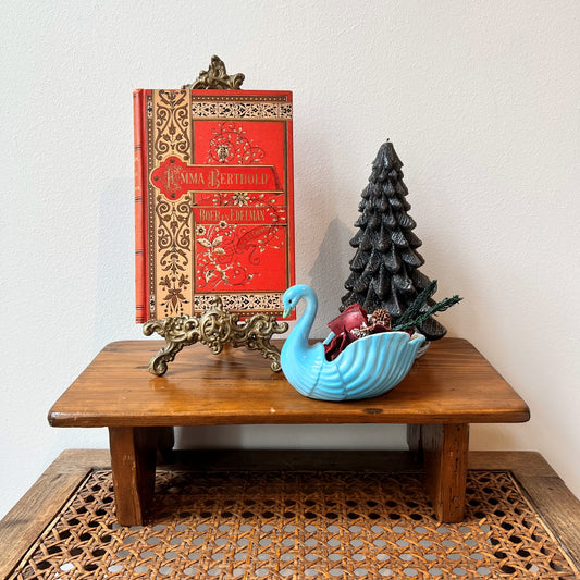 【Vintage】France - 1950s Small Wooden Stand A