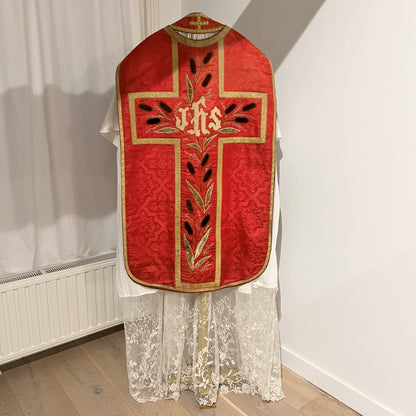 【Antique】France - 1880‐1900s Catholic Chasuble