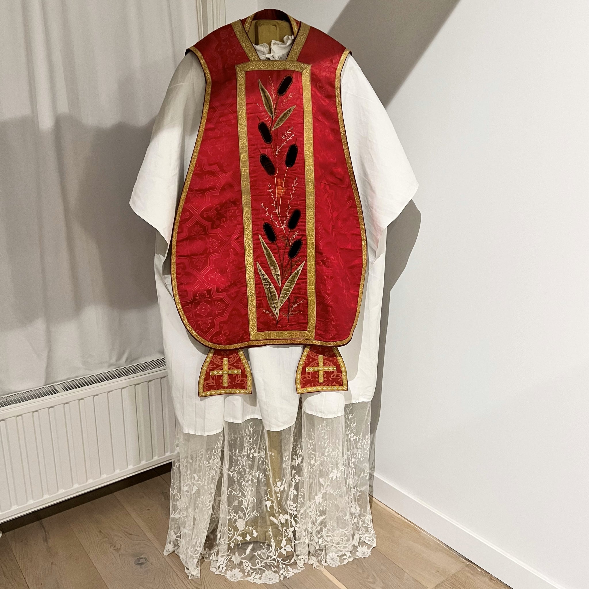 Antique】France - 1880‐1900s Catholic Chasuble – Nieuwe Maan Antiek