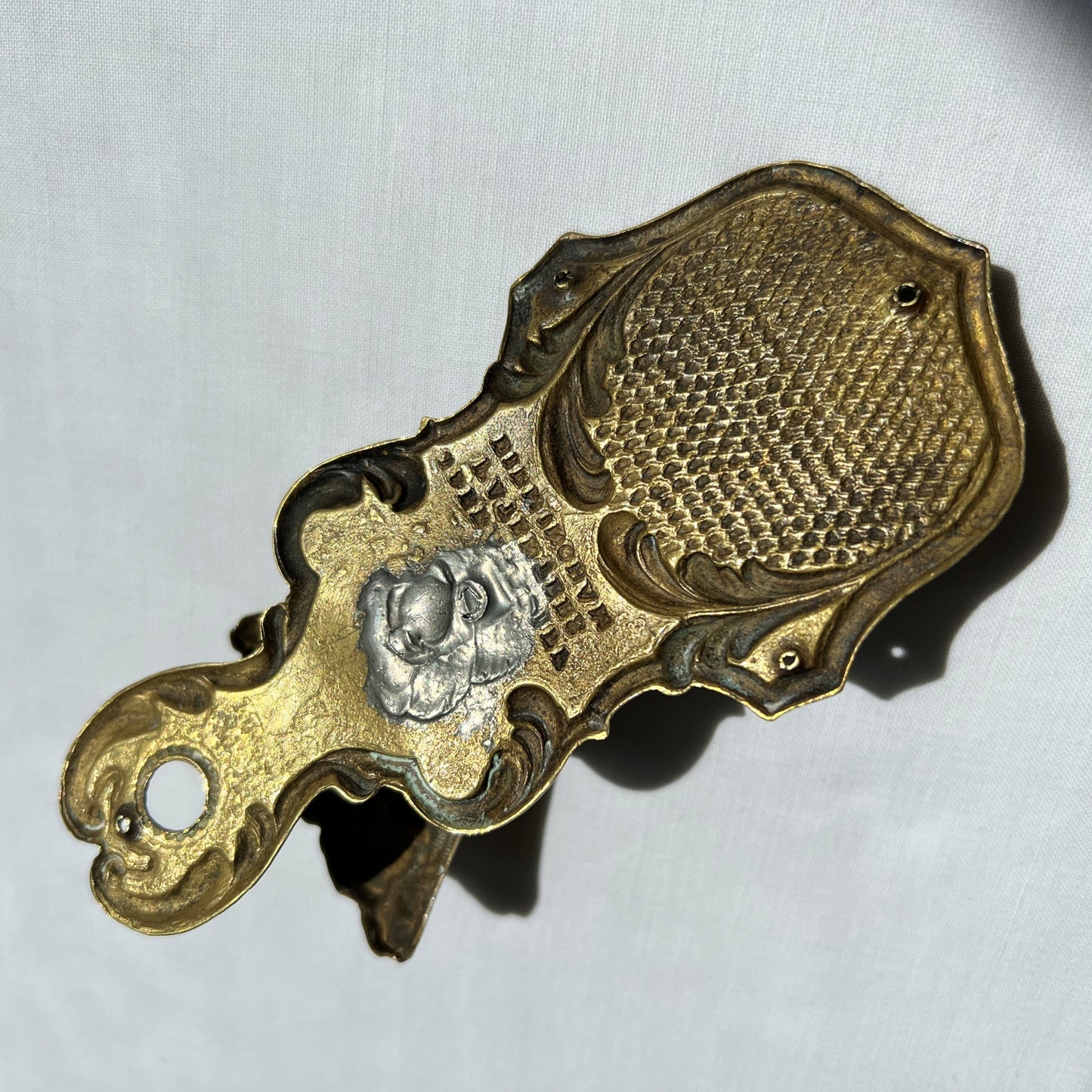 【Antique】UK ‐ 1850s J＆E Ratcriff Victorian Hand Clip