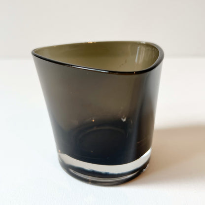 【Vintage】Germany - Triangular Black Glass