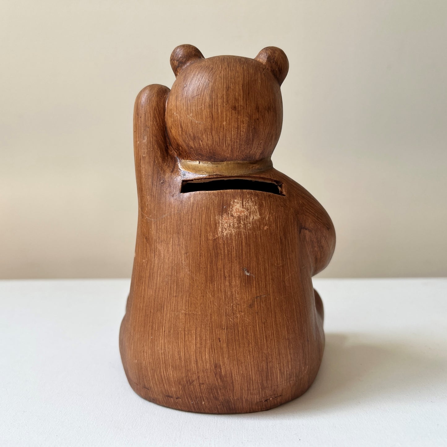 【Vintage】Germany ‐ 1970‐80s Ceramic Bear Savings Box