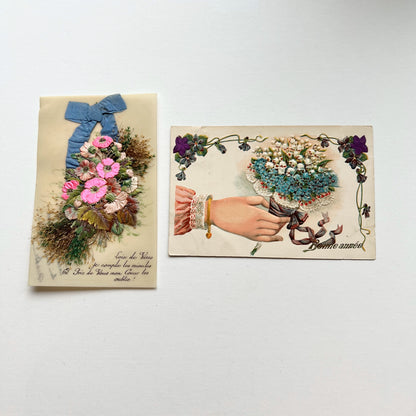 【Antique】France & Belgium - 1900s Antique Cards（2 pieces set）A