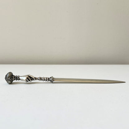 【Vintage】UK ‐ 1930s Hand Motif Letter Opener