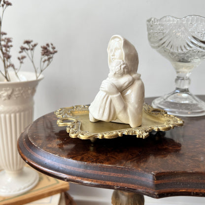 【Vintage】Germany ‐ 1960-70s Madonna With Child Statue（9㎝）