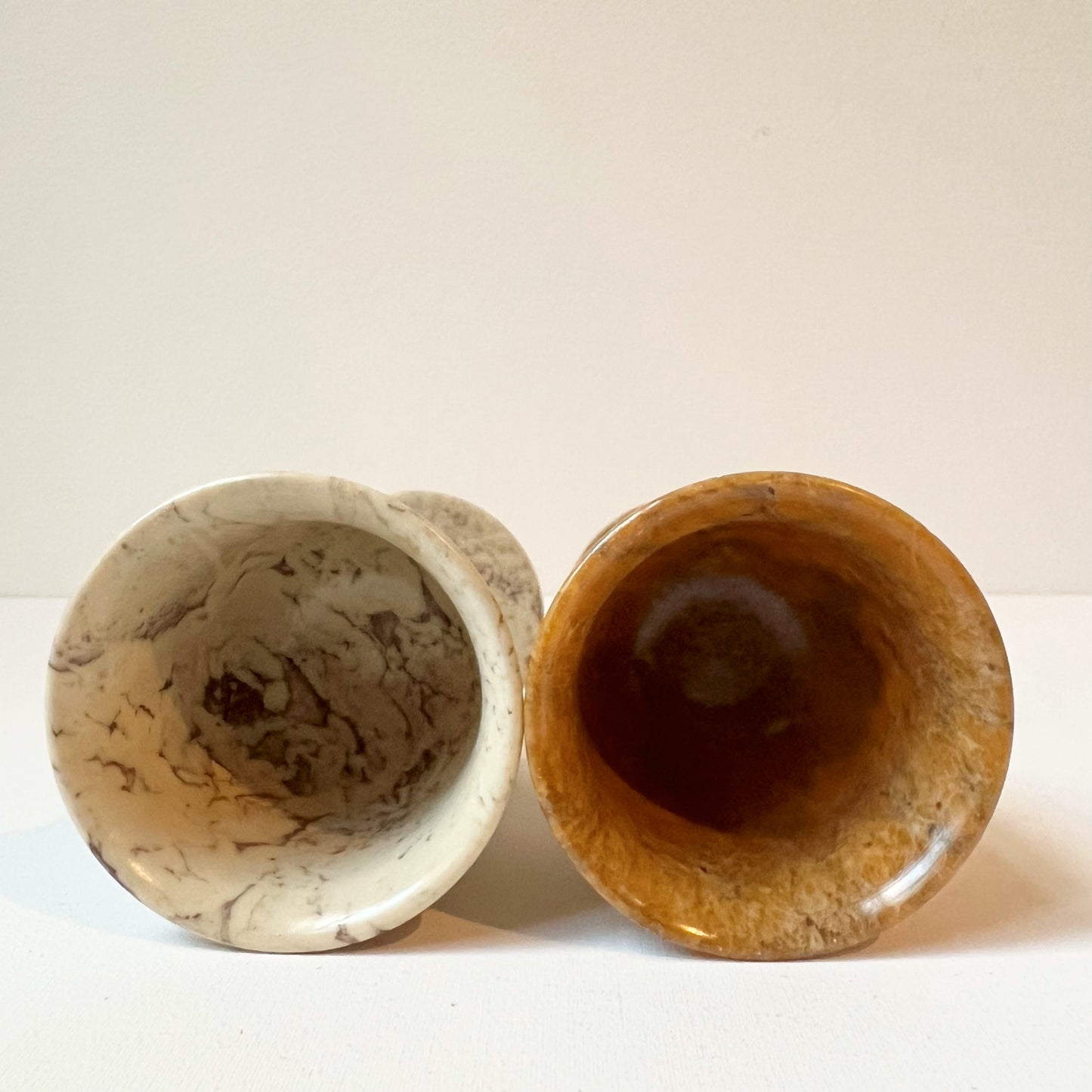 【Vintage】Italy - 1960s Stone Mini Cup（2 pieces set）A