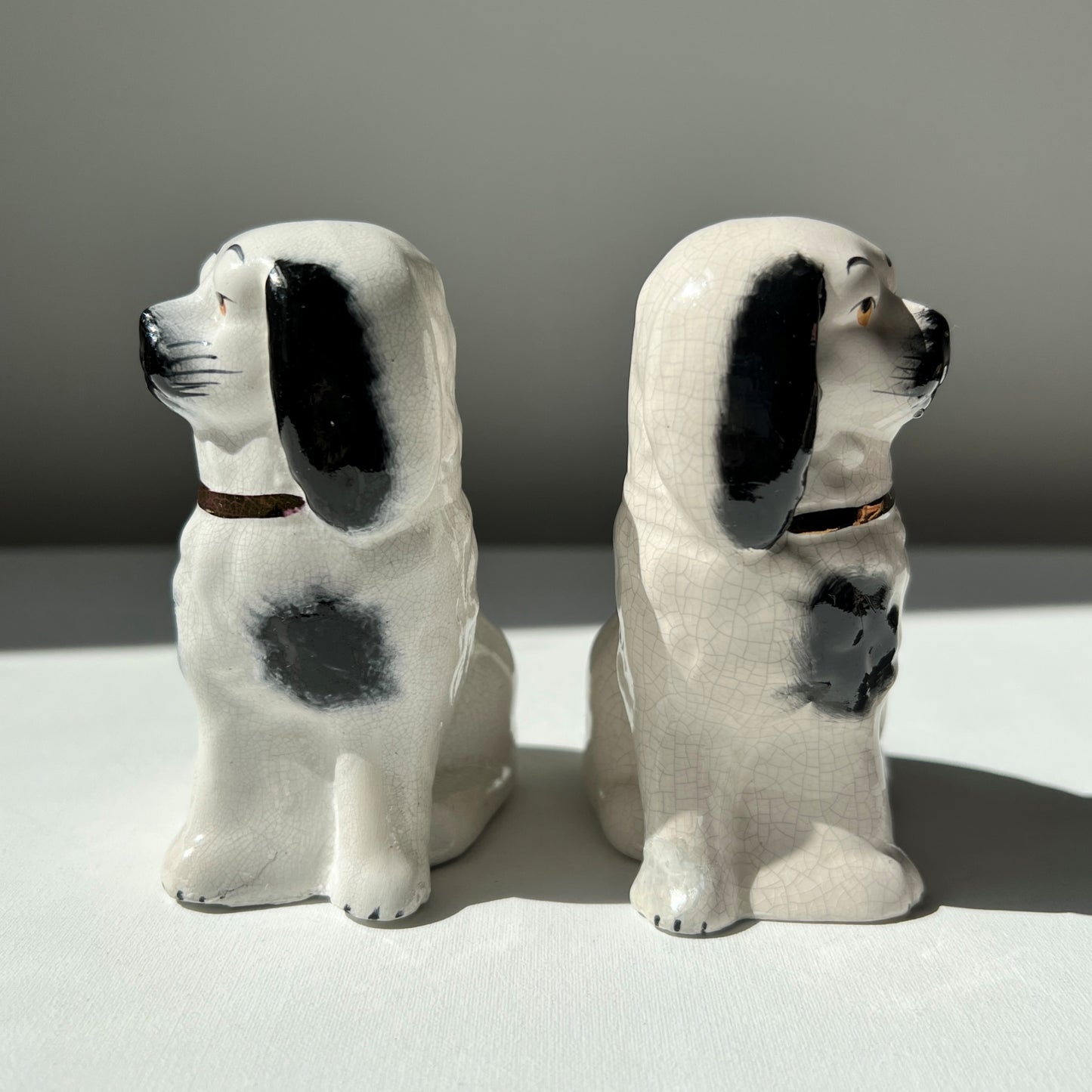 【Vintage】UK ‐ 1940‐50s Staffordshire Dogs Figurine