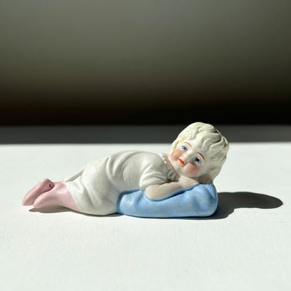 【Vintage】Germany ‐ Sleeping Baby Figurine