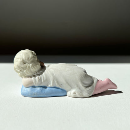 【Vintage】Germany ‐ Sleeping Baby Figurine