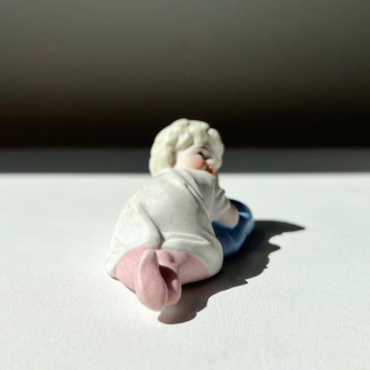 【Vintage】Germany ‐ Sleeping Baby Figurine