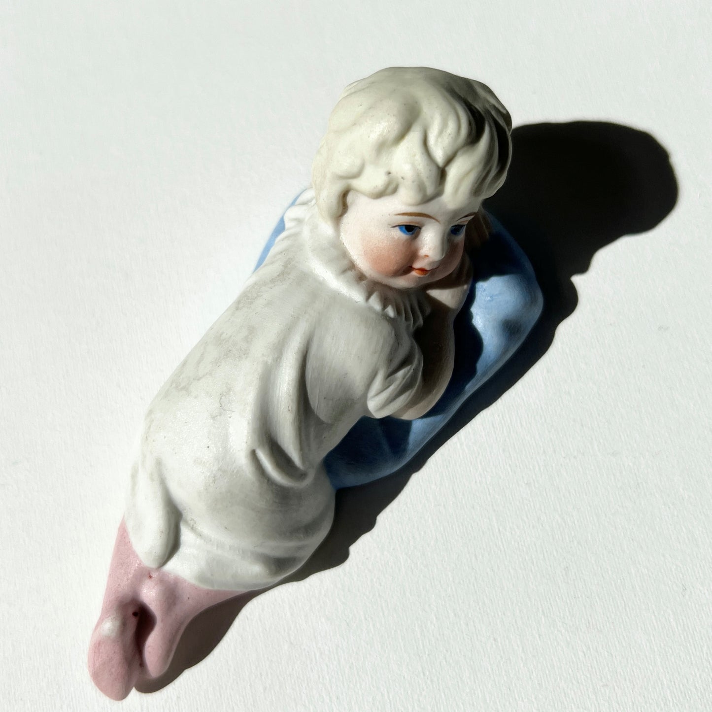 【Vintage】Germany ‐ Sleeping Baby Figurine