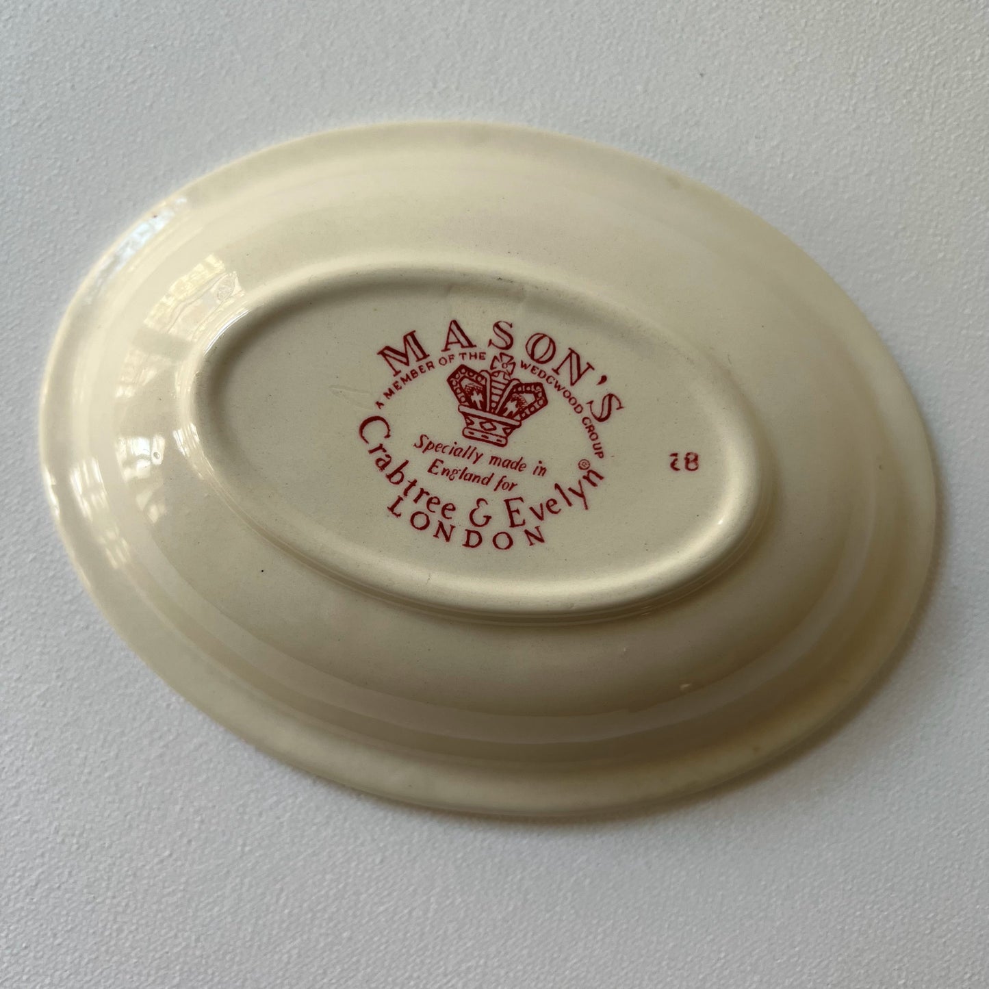 【Vintage】England ‐ Mason’s 1970s  Soap Dish