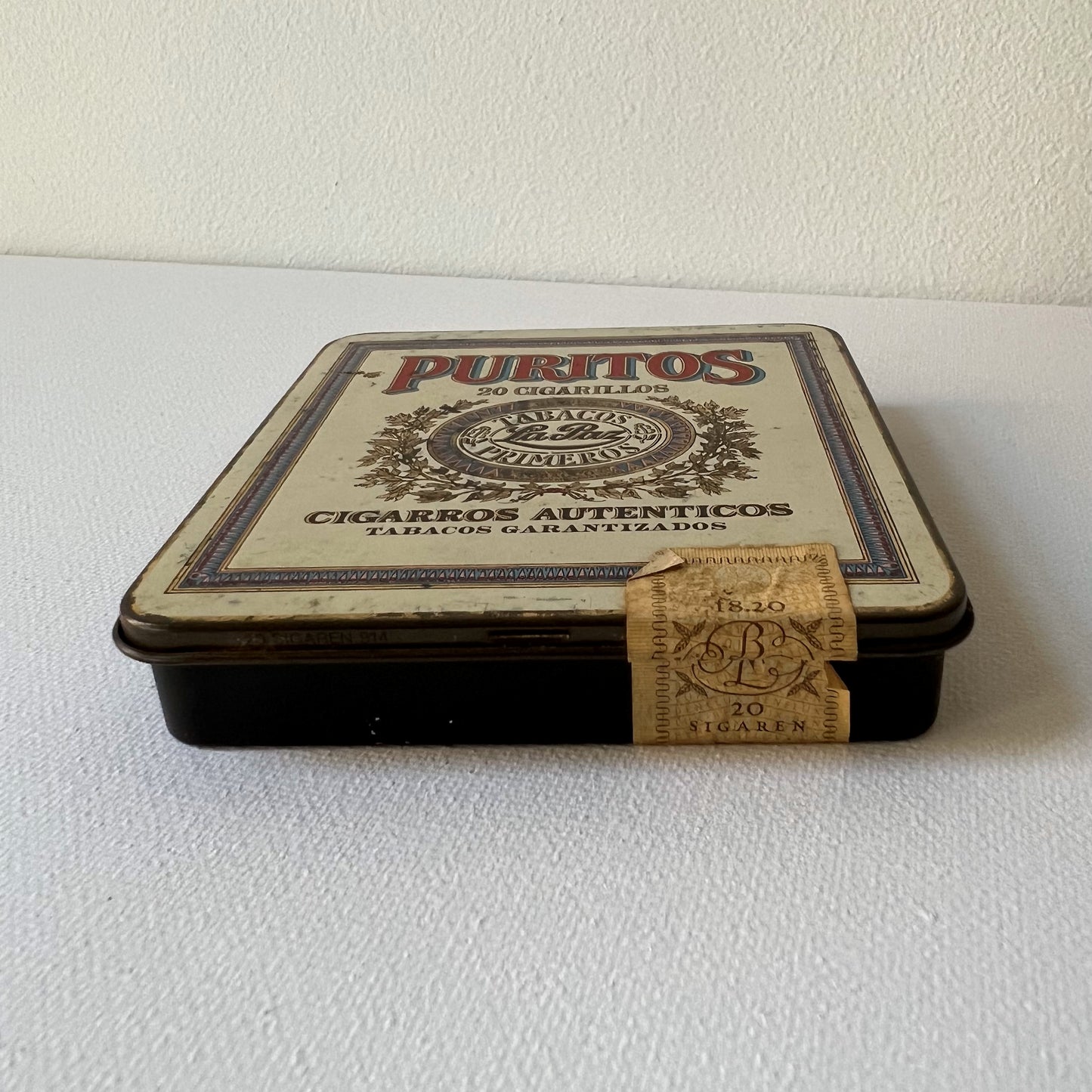 【Vintage】Netherlands - CIGARROS AUTENTICOS Tin