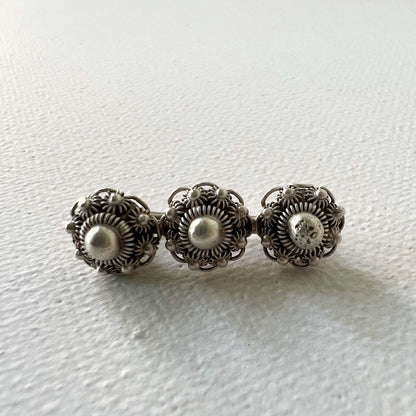 【Vintage】Netherlands - Silver835 Handmade Brooch